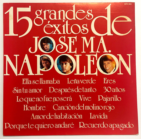 15 Grandes Exitos De José Ma. Napoleón