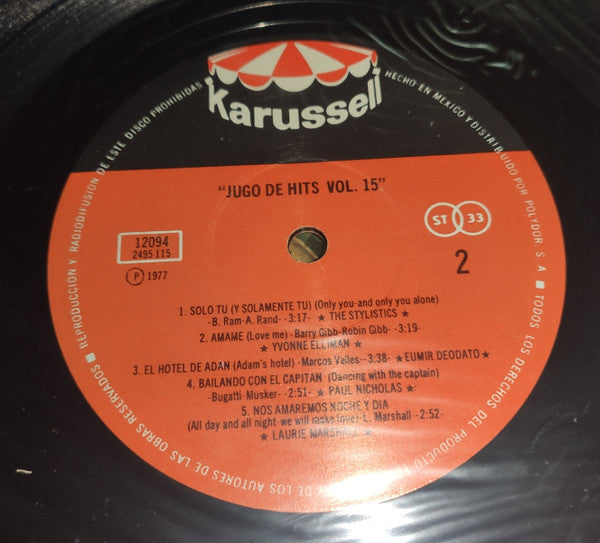 Jugo De Hits Vol. 15