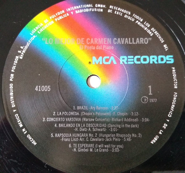 Lo Mejor De Carmen Cavallaro