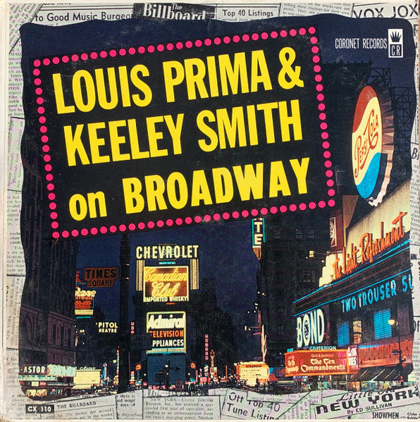 Louis Prima & Keeley Smith On Broadway