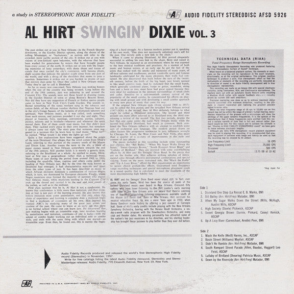Swingin' Dixie! (At Dan's Pier 600 In New Orleans) Vol. 3