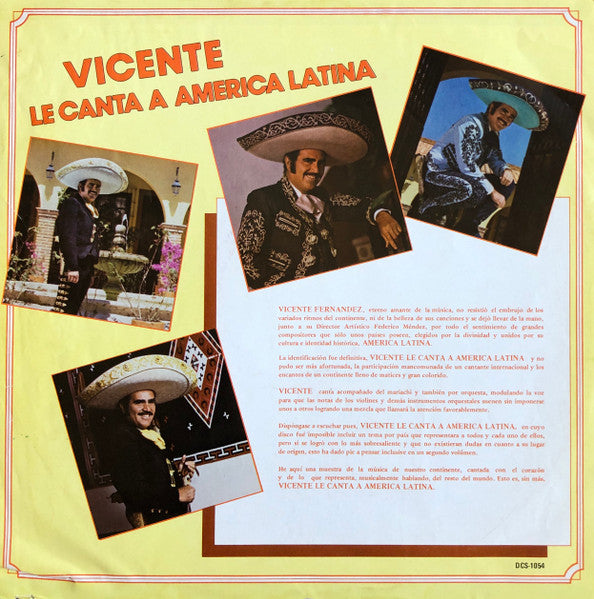 Vicente Le Canta A América Latina