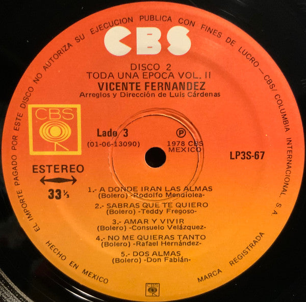 Toda Una Época Vol. II