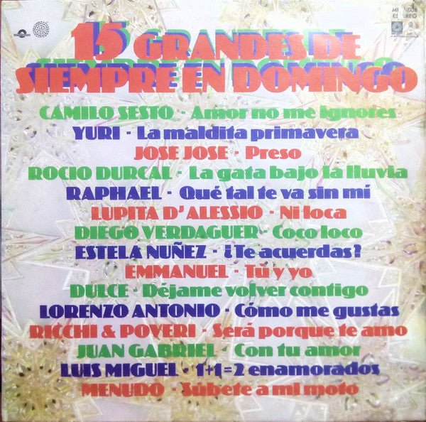 15 Grandes De Siempre En Domingo